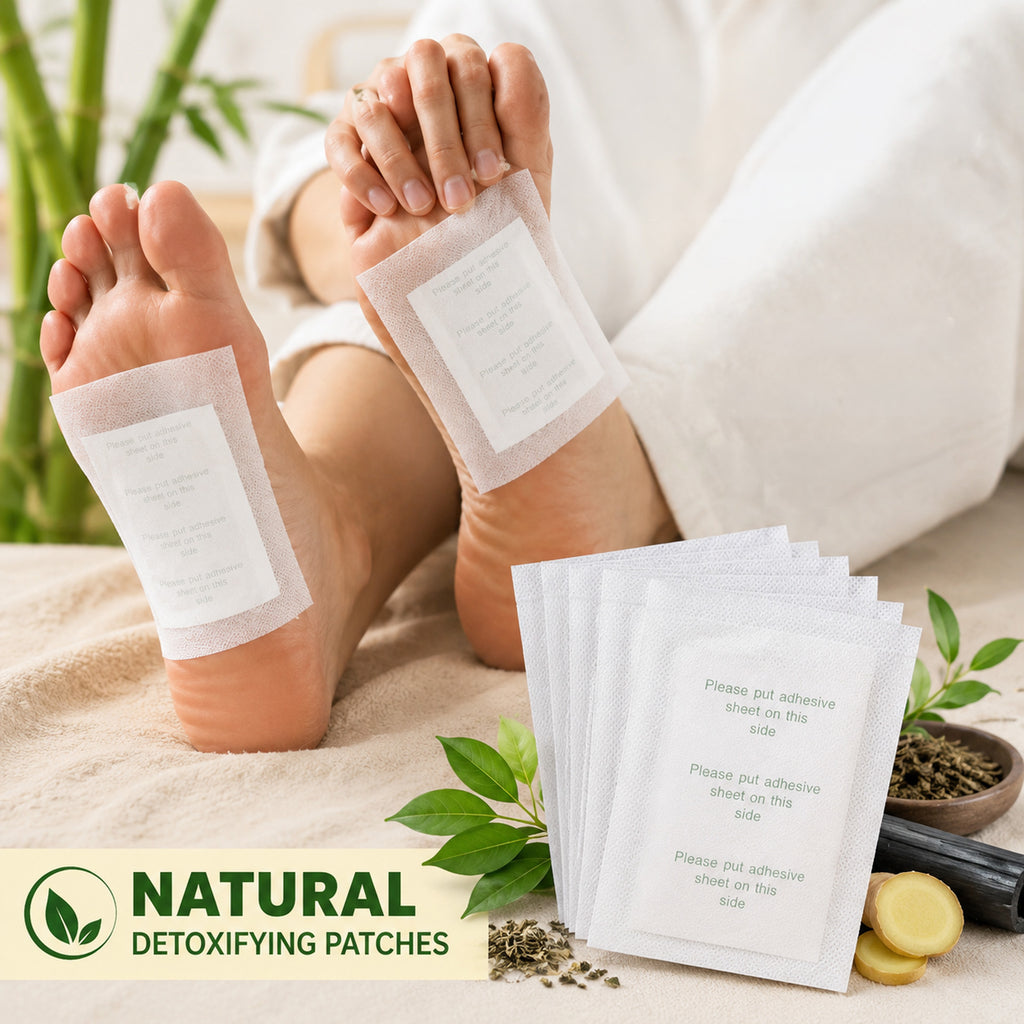 100% Herbal & Gentle Ingredient Detox Foot Pads